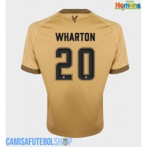 Camisa de time de futebol Crystal Palace Adam Wharton #20 Replicas 2º Equipamento 2025-26 Manga Curta